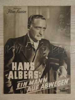 PERCY NA SCESTÍ, H. ALBERS, CH. THIELE, H. WEISSNER, FILM NĚM. ŘÍŠE, FILM KURIER VBŠ Č. 3056