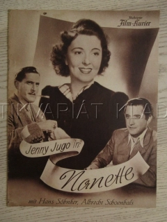 NANETTE, J. JUGO, H. SÖHNKER, A. KORF, FILM NĚM. ŘÍŠE, FILM KURIER VBŠ Č. 3058