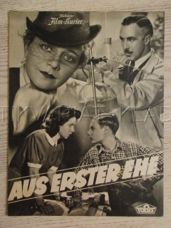 AUS ERSTER EHE, P. BILDT, F. KINZ, G. HOFFMANN, FILM NĚM. ŘÍŠE, FILM KURIER VBŠ Č. 3071