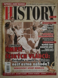 HISTORY REVUE 10/2011, ČASOPIS O HISTORII, ÚMRTÍ ČESKÝCH VLÁDCŮ