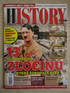 HISTORY REVUE 7/2014, ČASOPIS O HISTORII, 13 NEJPODLEJŠÍCH ZLOČINŮ KTERÉ ŠOKOVALY SVĚT