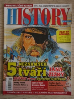 HISTORY REVUE 11/2014, ČASOPIS O HISTORII, 5 NEZNÁMÝCH TVÁŘÍ JANA ŽIŽKY