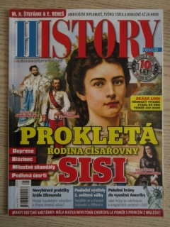 HISTORY REVUE 5/2018, ČASOPIS O HISTORII, PROKLETÁ RODINA CÍSAŘOVNY SISI