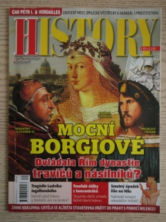 HISTORY REVUE 9/2018, ČASOPIS O HISTORII, MOCNÍ BORGIOVÉ