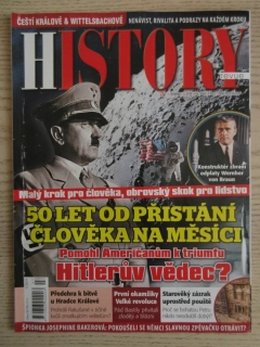 HISTORY REVUE 7/2019, ČASOPIS O HISTORII, 50 LET OD PŘISTÁNÍ ČLOVĚKA NA MĚSÍCI