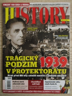 HISTORY REVUE 10/2019, ČASOPIS O HISTORII, TRAGICKÝ PODZIM 1939 V PROTEKTORÁTU
