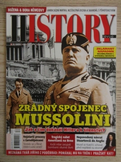 HISTORY REVUE 12/2019, ČASOPIS O HISTORII, ZRÁDNÝ SPOJENEC MUSSOLINI