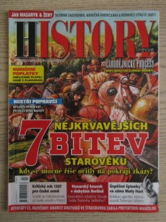 HISTORY REVUE 3/2020, ČASOPIS O HISTORII, 7 NEJKRVAVĚJŠÍCH BITEV STAROVĚKU