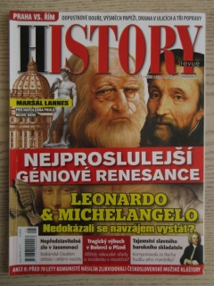 HISTORY REVUE 5/2020, ČASOPIS O HISTORII, NEJPROSLULEJŠÍ GÉNIOVÉ RENESANCE