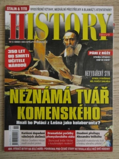HISTORY REVUE 11/2020, ČASOPIS O HISTORII, NEZNÁMÁ TVÁŘ KOMENSKÉHO