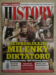 HISTORY REVUE 3/2021, ČASOPIS O HISTORII, NEJPROSLULEJŠÍ MILENKY DIKTÁTORŮ