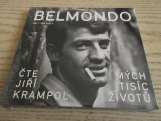 BELMONDO AUDIOKNIHA, ČTE JIŘÍ KRAMPOL, MÝCH TISÍC ŽIVOTŮ