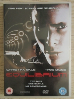 EQUILIBRIUM, CH. BALE, T. DIGGS, GB OBAL, ČESKÉ DVD FILM