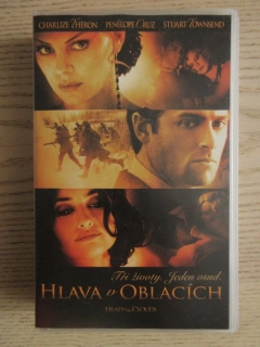 HLAVA V OBLACÍCH, CH. THERON, P. CRUZ, VHS VIDEOKAZETA