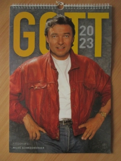 KALENDÁŘ KAREL GOTT, 2023, **an