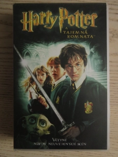 HARRY POTTER A TAJEMNÁ KOMNATA, VHS VIDEOKAZETA