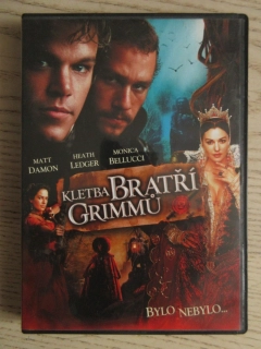 KLETBA BRATŘÍ GRIMMŮ, M. DAMON, H. LEDGER, DVD FILM