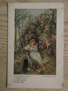 U ZDROJE ŽIVOTA, ANDĚLÍČCI, POHLEDNICE 1578