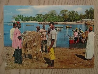 GUINEA, RYBOLOV, CONAKRY, POHLEDNICE 1604