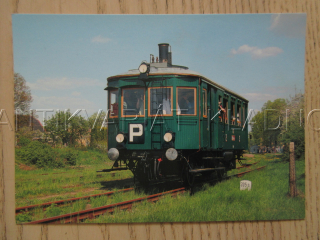 PARNÍ VŮZ M124.001, "KOMÁREK", ŽELEZNICE, POHLEDNICE 1645