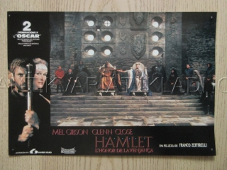 HAMLET, M. GIBSON, G. CLOSE, FOTOSKA FILM USA 15526