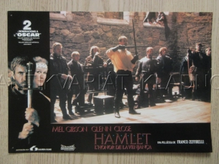 HAMLET, M. GIBSON, G. CLOSE, FOTOSKA FILM USA 15529