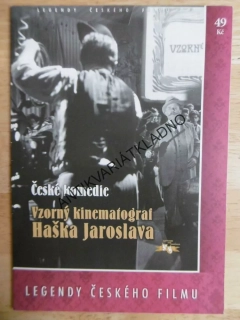 ČESKÉ KOMEDIE,VZORNÝ KINEMATOGRAF HAŠKA JAROSLAVA, DVD FILM 