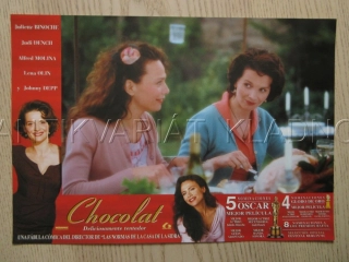 ČOKOLÁDA, J. BINOCHE, FOTOSKA FILM USA 15612