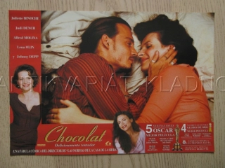 ČOKOLÁDA, J. DEPP, FOTOSKA FILM USA 15618