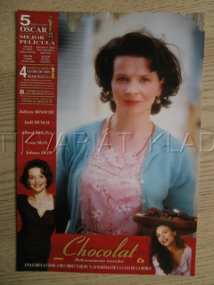 ČOKOLÁDA, J. BINOCHE, FOTOSKA FILM USA 15620