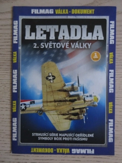 LETADLA 2. SVĚTOVÉ VÁLKY, DVD FILM DOKUMENT