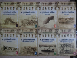 1. SVĚTOVÁ VÁLKA, 1-8, DVD FILM DOKUMENT VÁLKA