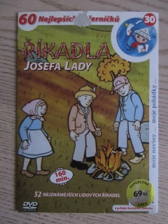 ŘÍKADLA JOSEFA LADY, DVD FILM POHÁDKA