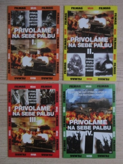 PŘIVOLÁME NA SEBE PALBU, 1-4, DVD FILM 2. SVĚT. VÁLKA