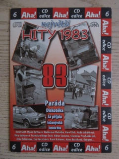 NEJVĚTŠÍ HITY 1983, CD HUDBA