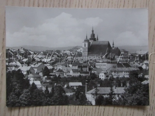 CELKOVÝ POHLED NA JIHLAVU, OKRES JIHLAVA, POHLEDNICE 1721