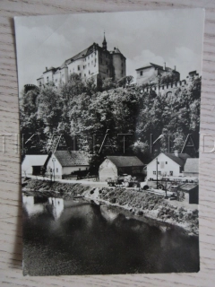 ČESKÝ ŠTERNBERK, HRAD, OKRES BENEŠOV, POHLEDNICE 1748