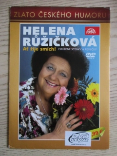 AŤ ŽIJE SMÍCH!, OBLÍBENÉ SCÉNKY A PÍSNIČKY, HELENA RŮŽIČKOVÁ, DVD HUDBA