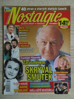 NOSTALGIE, PESTRÝ SVĚT, FRANTIŠEK FILIPOVSKÝ, ADINA MANDLOVÁ, WALDEMAR MATUŠKA, 7/2016