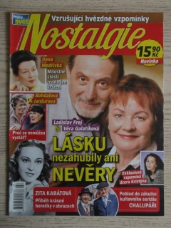 NOSTALGIE, PESTRÝ SVĚT, LADISLAV FREJ A VĚRA GALATÍKOVÁ, ZITA KABÁTOVÁ, 3/2017