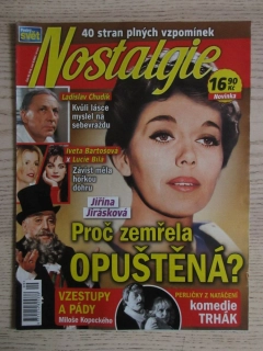 NOSTALGIE, PESTRÝ SVĚT, JIŘINA JIRÁSKOVÁ, LADISLAV CHUDÍK, IVETA BARTOŠOVÁ X LUCIE BÍLÁ, 09/2018