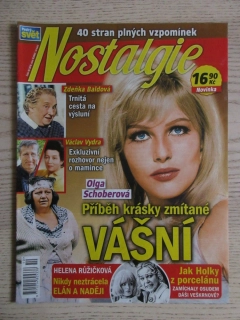 NOSTALGIE, PESTRÝ SVĚT, OLGA SCHOBEROVÁ, HELENA RŮŽIČKOVÁ, VÁCLAV VYDRA, 10/2018