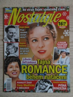 NOSTALGIE, PESTRÝ SVĚT, LIBUŠE ŠAFRÁNKOVÁ, HUGO HAAS, REGINA RÁZLOVÁ, 12/2018