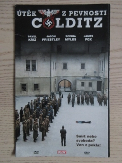 ÚTĚK Z VĚZNICE, P. KŘÍŽ, J. PRIESTLEY, DVD FILM VÁLKA