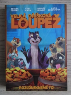VELKÁ OŘÍŠKOVÁ LOUPEŽ, DVD FILM