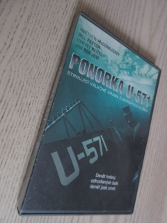PONORKA U-571, M. MCCONAUGHEY, B. PAXTON, DVD FILM VÁLKA