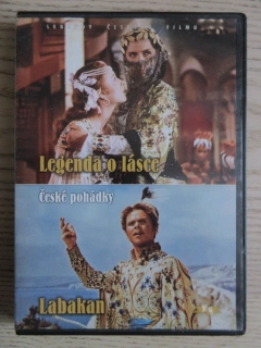 LEGENDA O LÁSCE, LABAKAN, ČESKÉ POHÁDKY, DVD FILM ČR