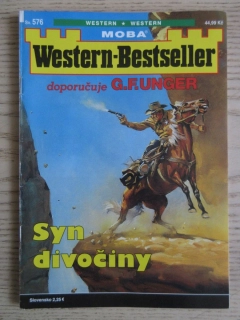 SYN DIVOČINY, SV. 576, DOPORUČUJE G. F. UNGER, WESTERN-BESTSELLER, RODOKAPS, **an