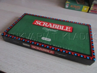 SCRABBLE ORIGINAL, ANGLICKY, HRAČKA, STOLNÍ DESKOVÁ HRA