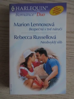 BEZPEČNÁ V TVÉ NÁRUČI, MARION LENNOXOVÁ, NEOBVYKLÝ SLIB, REBECCA RUSSELLOVÁ, **an